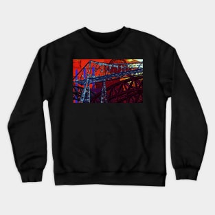 a bridge across time Crewneck Sweatshirt